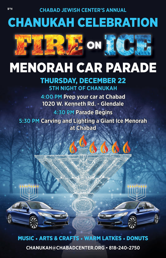 Chanukah on Ice Menorah Parade